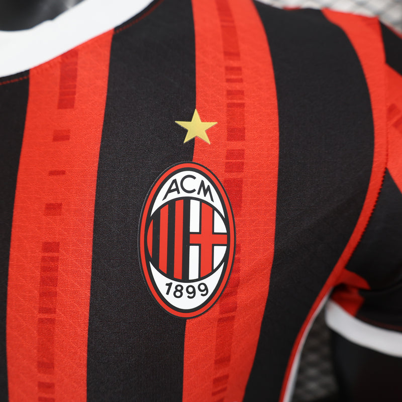 Camisa Milan Home 24/25 - Puma Jogador Masculina - Lançamento