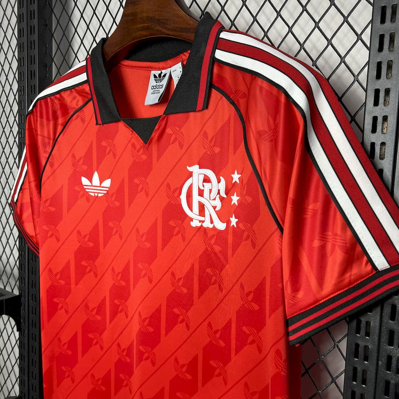 Camisa Flamengo Lifestyler 24/25 - Adidas torcedor masculina - Lançamento