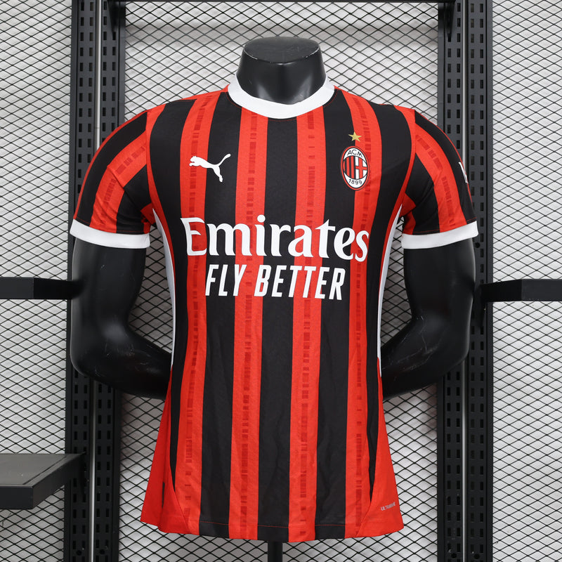 Camisa Milan Home 24/25 - Puma Jogador Masculina - Lançamento