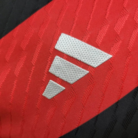 Camisa Flamengo 24/25 - Adidas versão jogador manga longa masculina - Lançamento