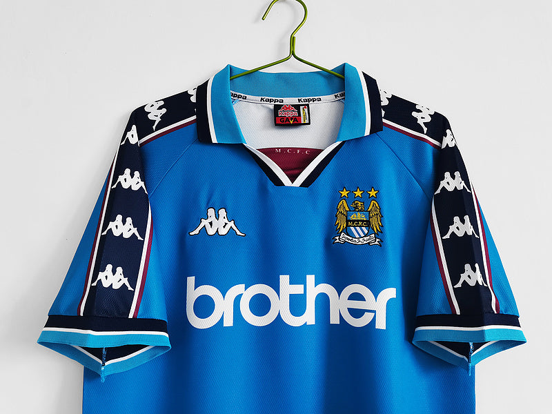 Camisa Manchester City Titular 97/99 - Versão Retro