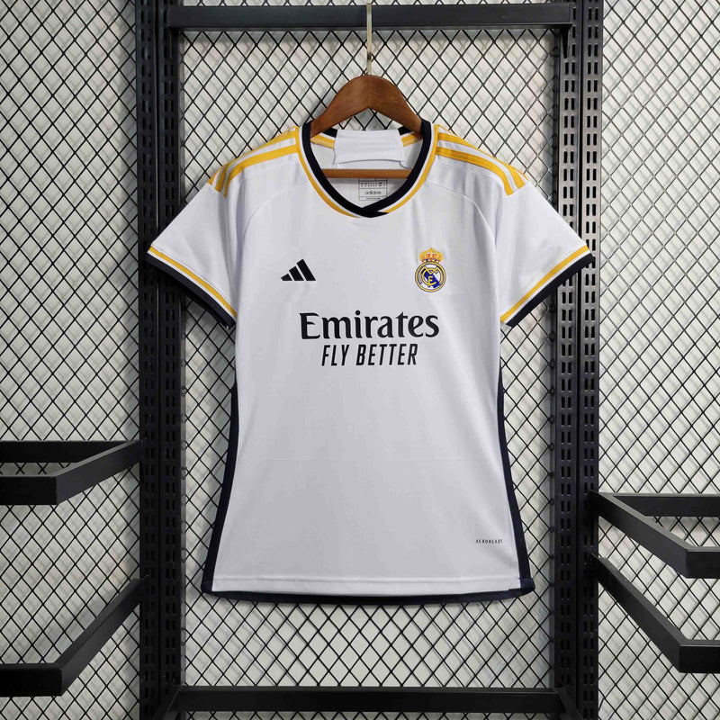 Camisa Real Madrid Home 23/24 - Adidas Feminina