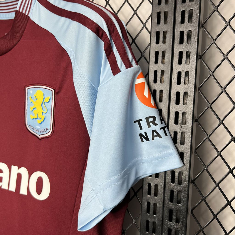 Camisa Aston Villa Titular 24/25 - Versão Torcedor