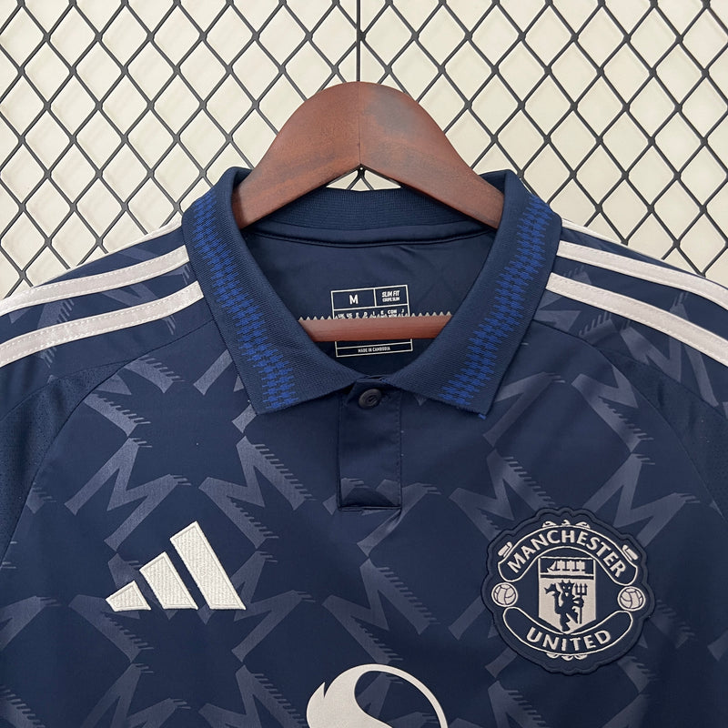 Camisa Manchester United Reserva 24/25 - Versão Torcedor - Lançamento