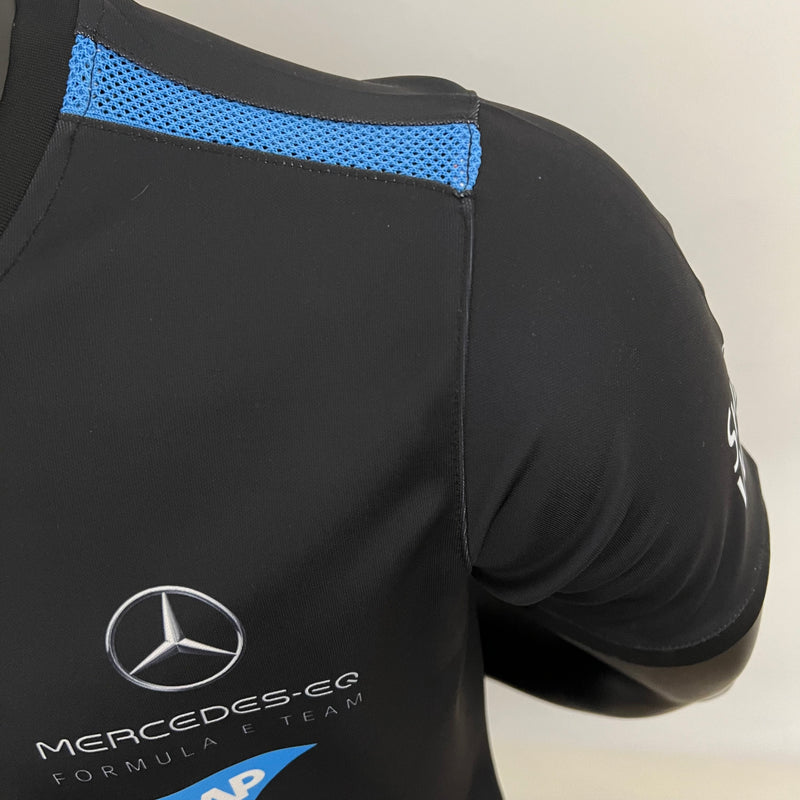 Camisa Fórmula 1 - Mercedes Bens- SAP Preta 2022