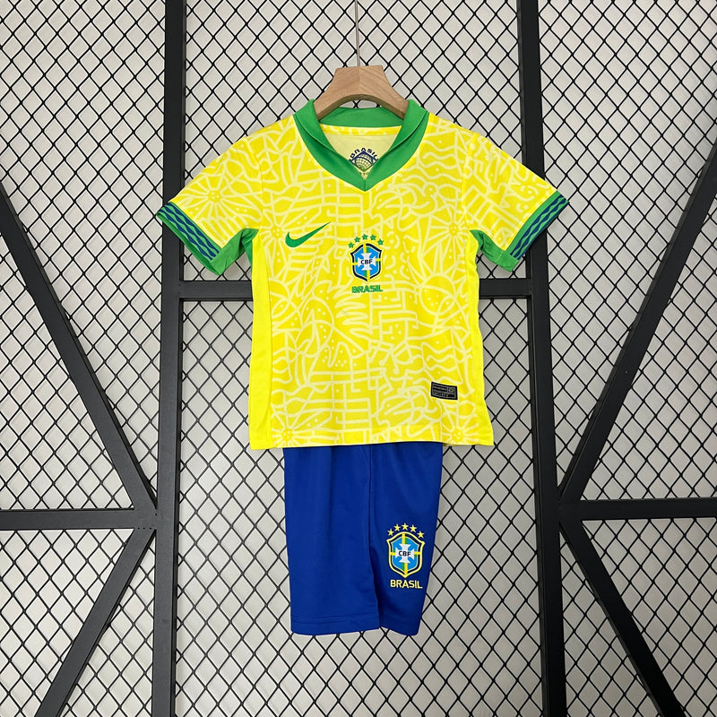 Kit infantil Brasil Home 24/25 - Lançamento