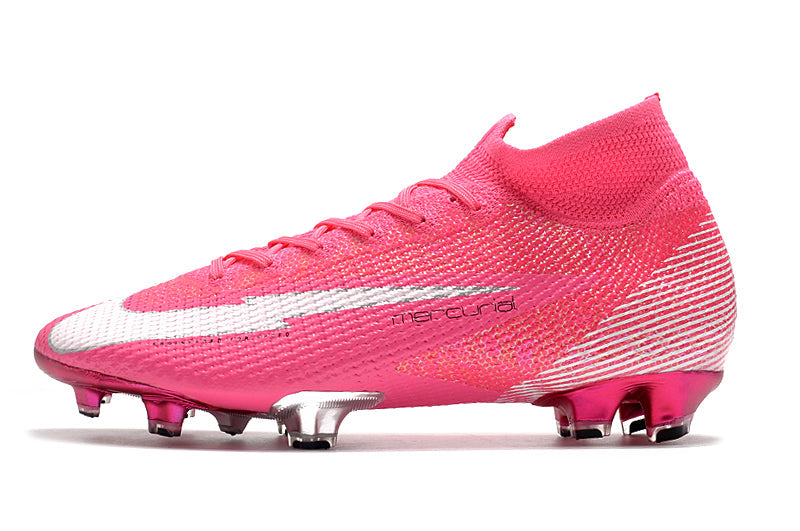 Chuteira Nike Mercurial Superfly 7 Elite Mbapp- Rosa FG