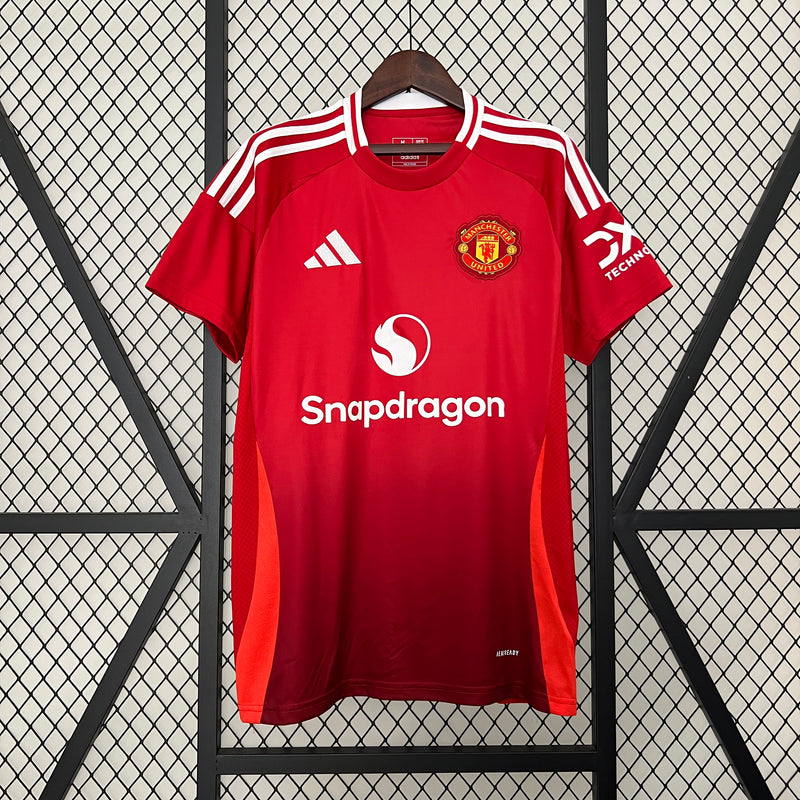 Camisa Manchester United Titular 24/25 - Versão Torcedor - Lançamento