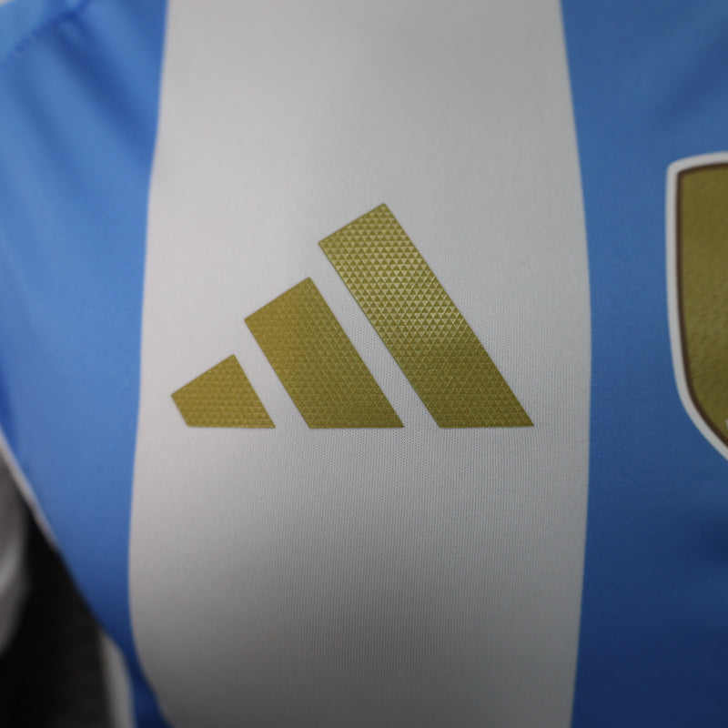 Camisa Argentina Home 24/25 - Adidas versão jogador masculina - Lançamento