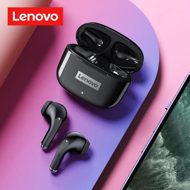 Lenovo-LP40 Pro - Sem fio - Esportivo a prova d´água - controle por toque - TWS - Bluetooth 5.0.