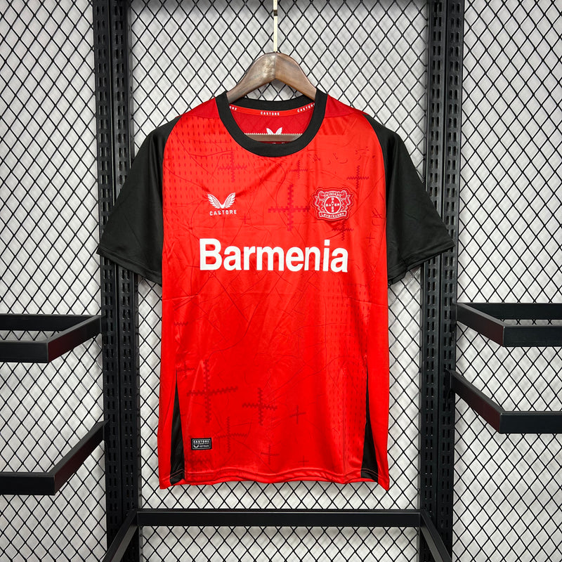 Camisa Bayer Leverkusen Home 24/25 - Versão Torcedor - Lançamento