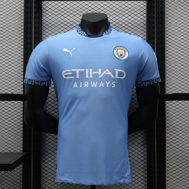 Camisa Manchester City Home 24/25 - Puma Jogador Masculina - Lançamento