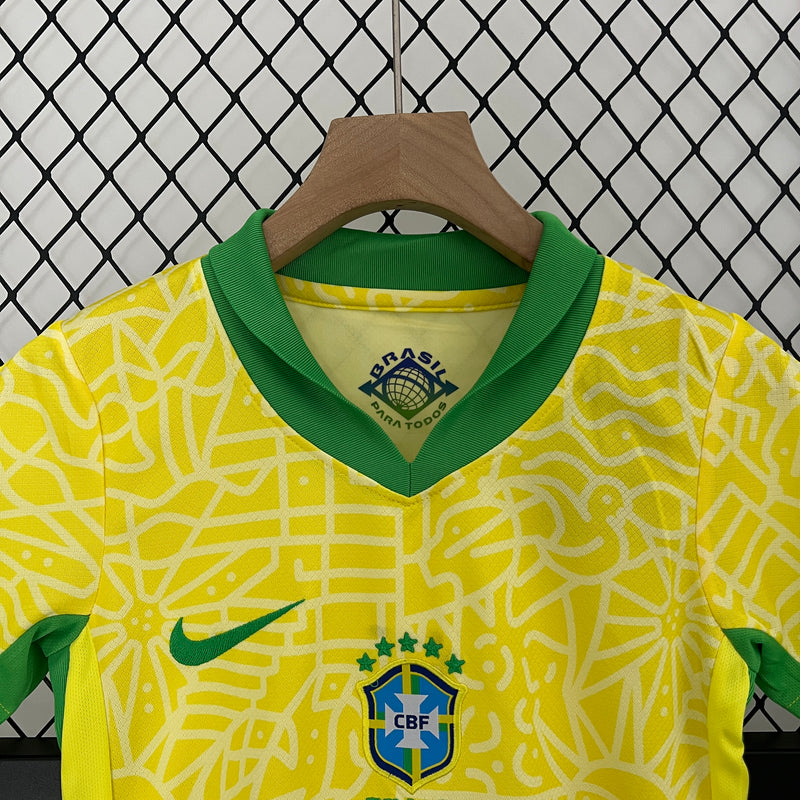 Kit infantil Brasil Home 24/25 - Lançamento