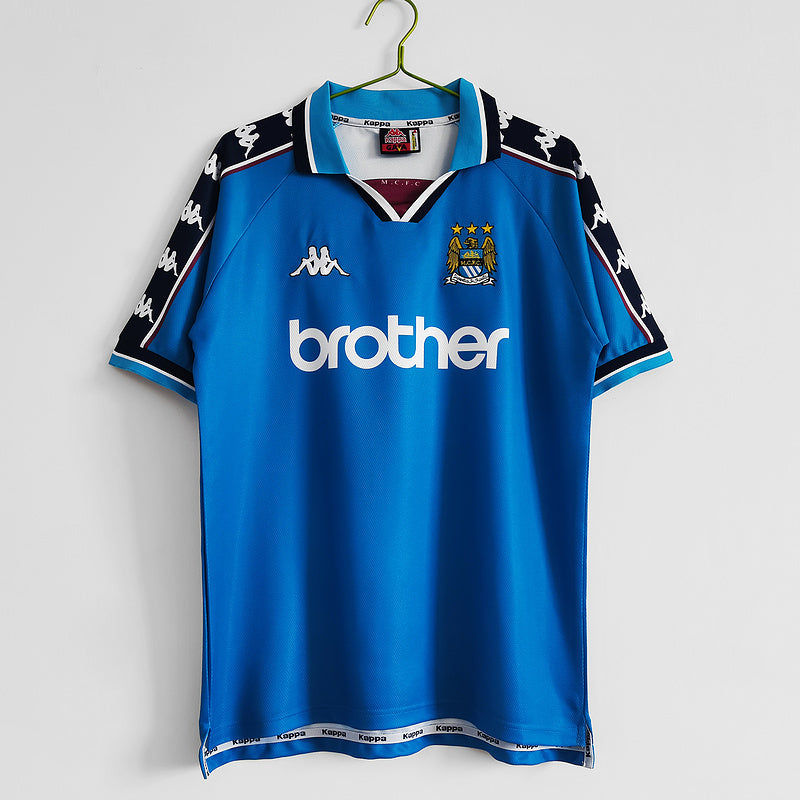 Camisa Manchester City Titular 97/99 - Versão Retro