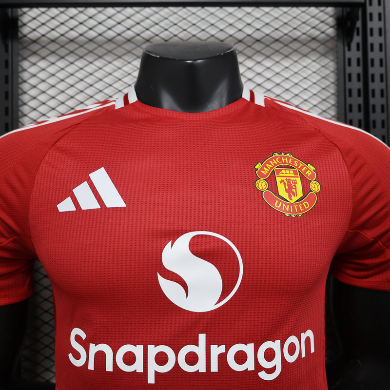 Camisa Manchester United Home 24/25 - Adidas Jogador Masculina - Lançamento