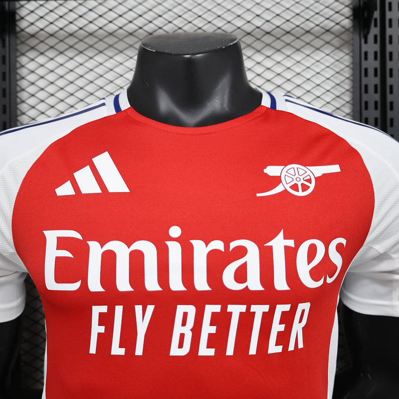 Camisa Arsenal Titular Adidas 24/25 - Versão Jogador - Lançamento