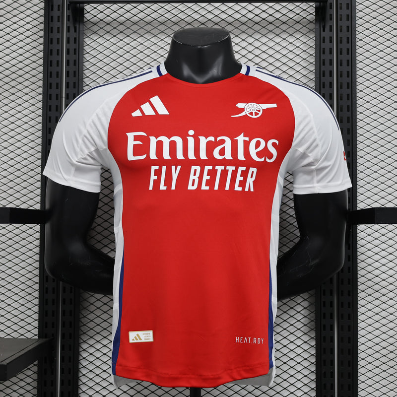 Camisa Arsenal Titular Adidas 24/25 - Versão Jogador - Lançamento