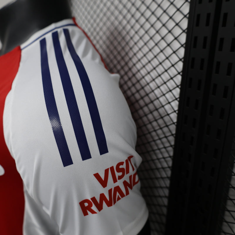 Camisa Arsenal Titular Adidas 24/25 - Versão Jogador - Lançamento