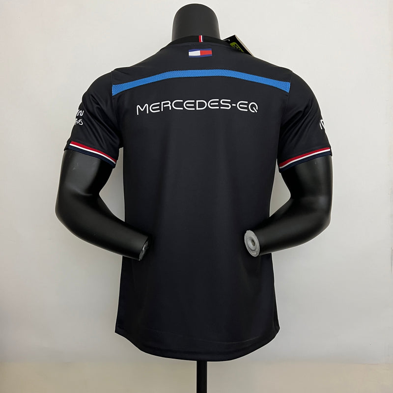 Camisa Fórmula 1 - Mercedes Bens- SAP Preta 2022