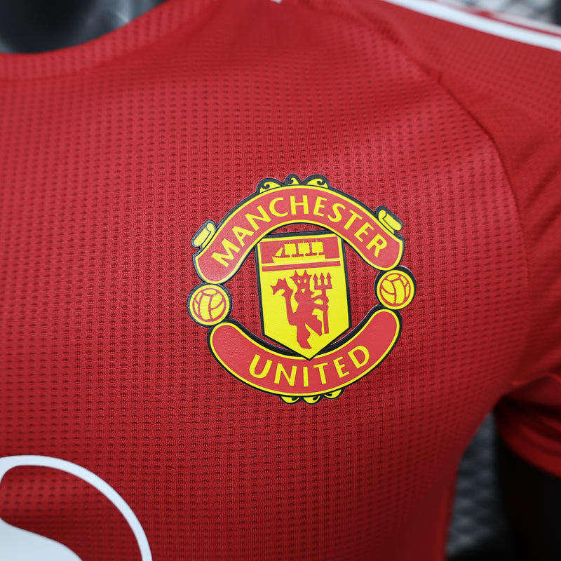 Camisa Manchester United Home 24/25 - Adidas Jogador Masculina - Lançamento