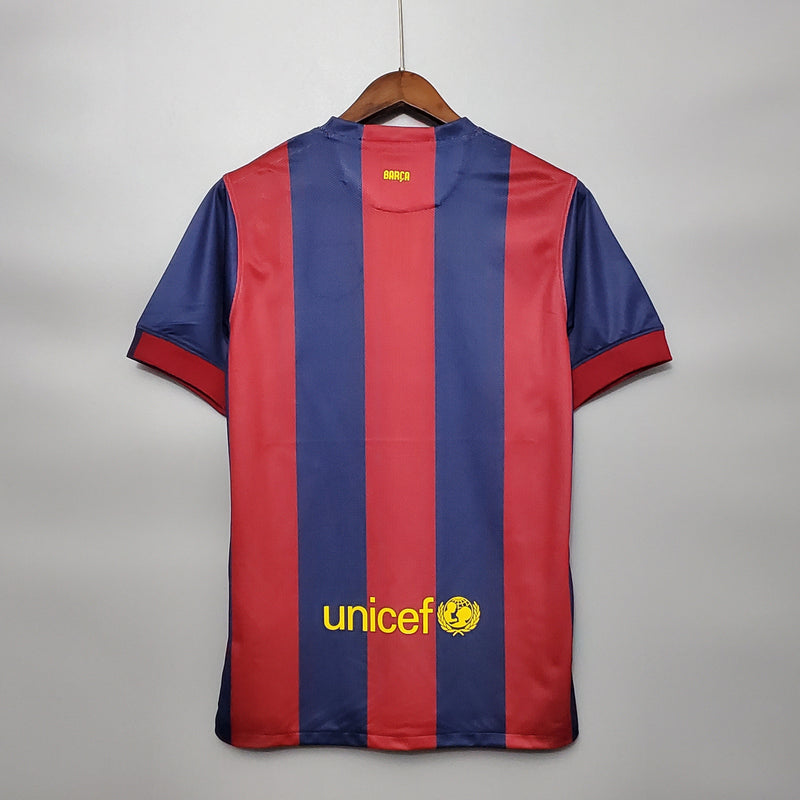 Camisa Barcelona Titular 14/15 - Versão Retro