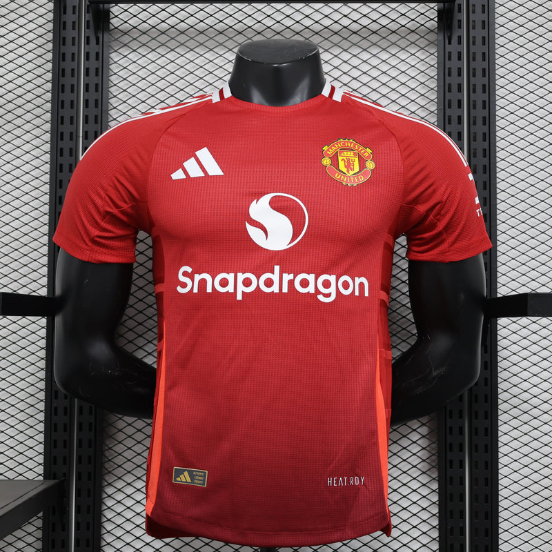 Camisa Manchester United Home 24/25 - Adidas Jogador Masculina - Lançamento