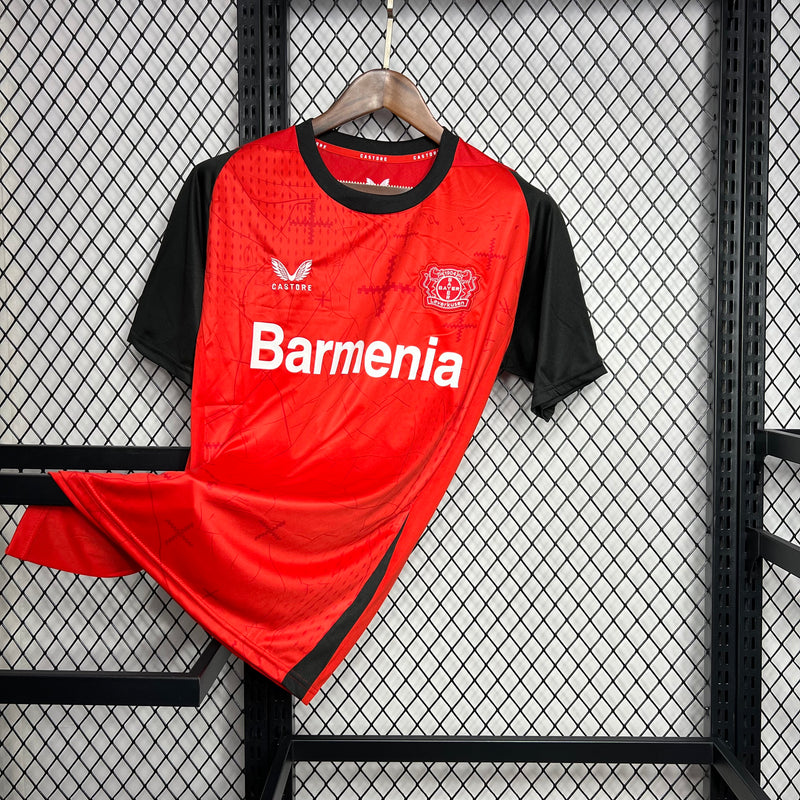 Camisa Bayer Leverkusen Home 24/25 - Versão Torcedor - Lançamento